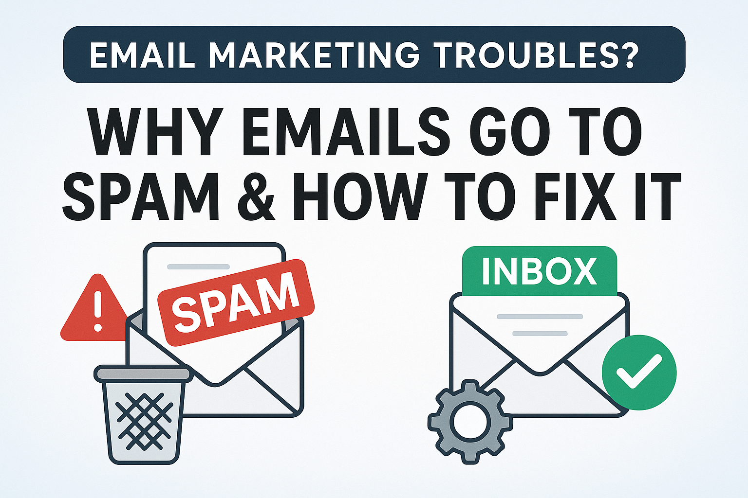 Why Email go to Spam & How to fix it